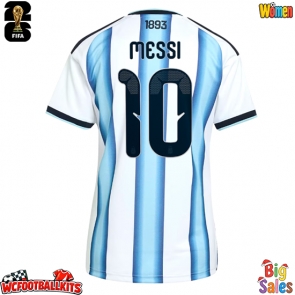 Argentina Lionel Messi #10 Replica Home Stadium Shirt for Women World Cup 2026 Short Sleeve